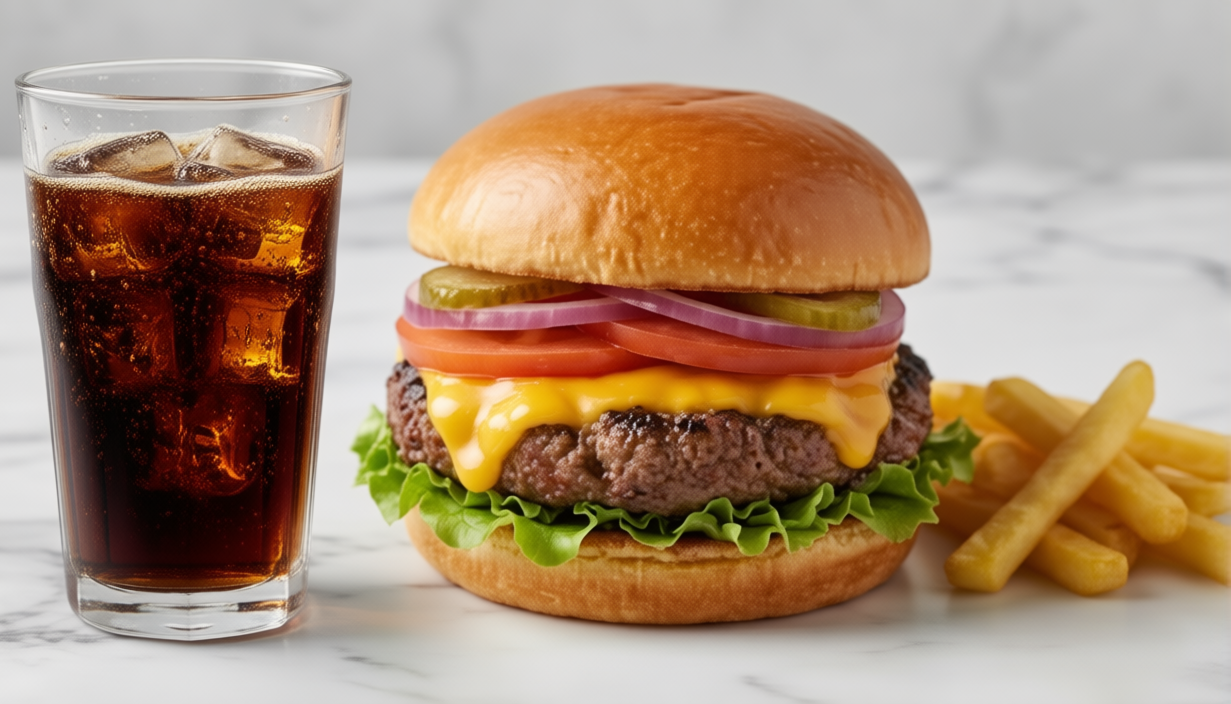 Cheeseburger Menü 1