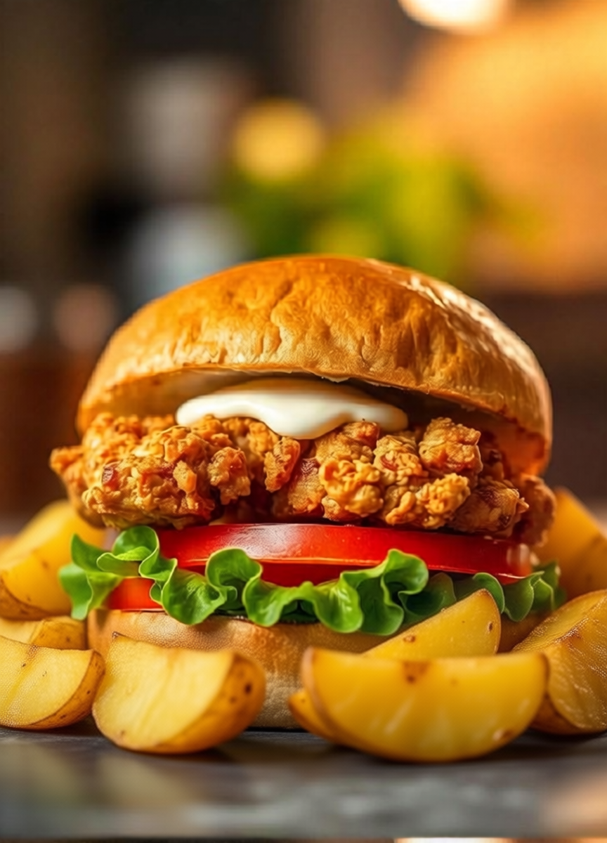 Tavukburger