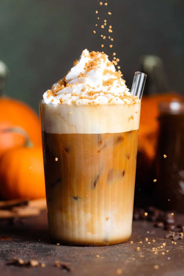 Ice Pumpkin Spice Latte